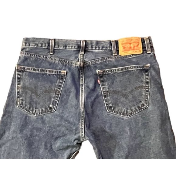 Levi's men 505 jeans medium wash size 38 x 32 - Picture 4 of 8